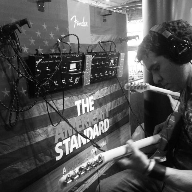 German Herlein at Fender — Mondial du Tatouage La Villette Paris 2015