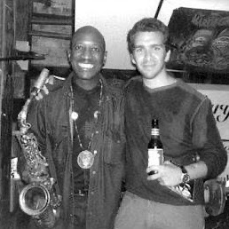 German Herlein with Gary Brown New Orleans