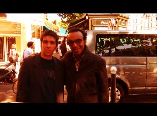 German Herlein with Manu Katché in Paris