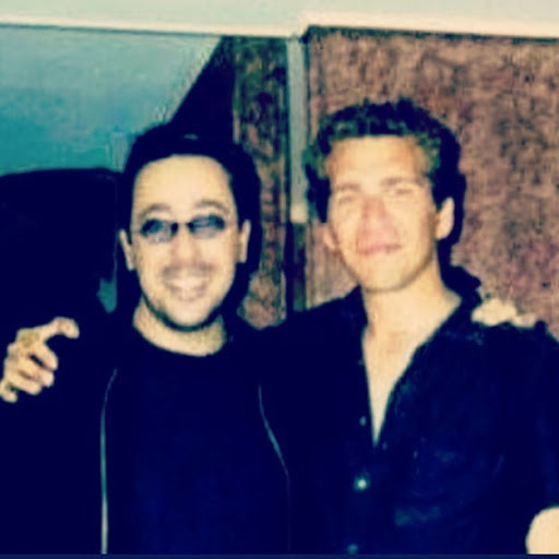 German Herlein with Renato Neto backstage